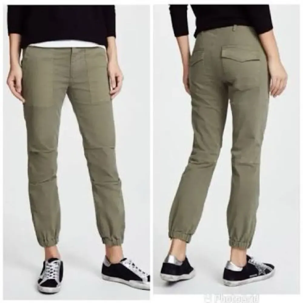 Nili Lotan Cropped Military Pant in Camo - Size 6